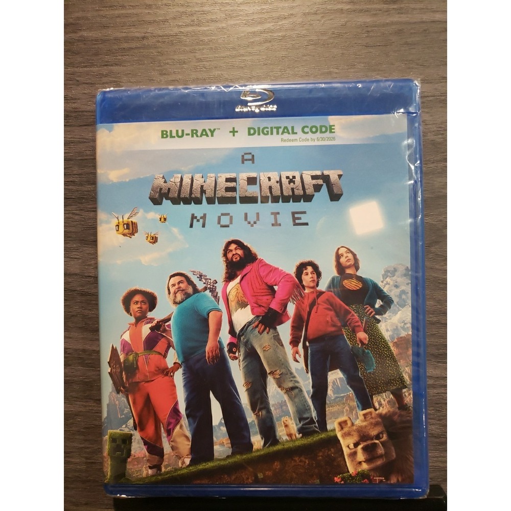 A Minecraft Movie (2025) Blu-ray + Digital NEW
